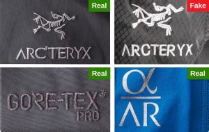 fake arc teryx clothing - Arc'teryx identification.